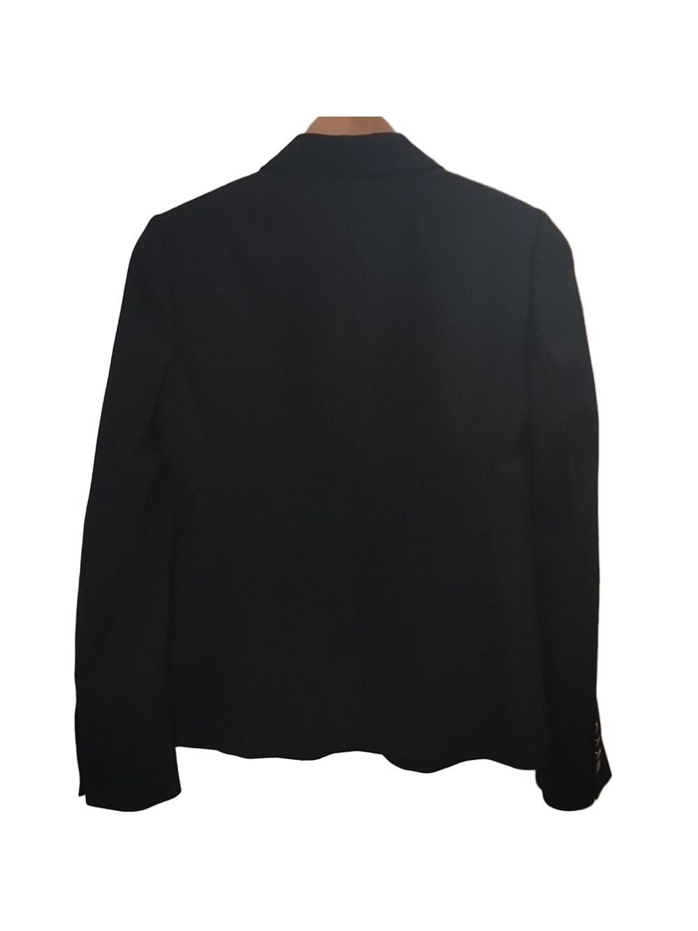 J. CREW classic Schoolboy Blazer Wool blend Sz: 2 black Style#05157 Academia - Picture 8 of 12